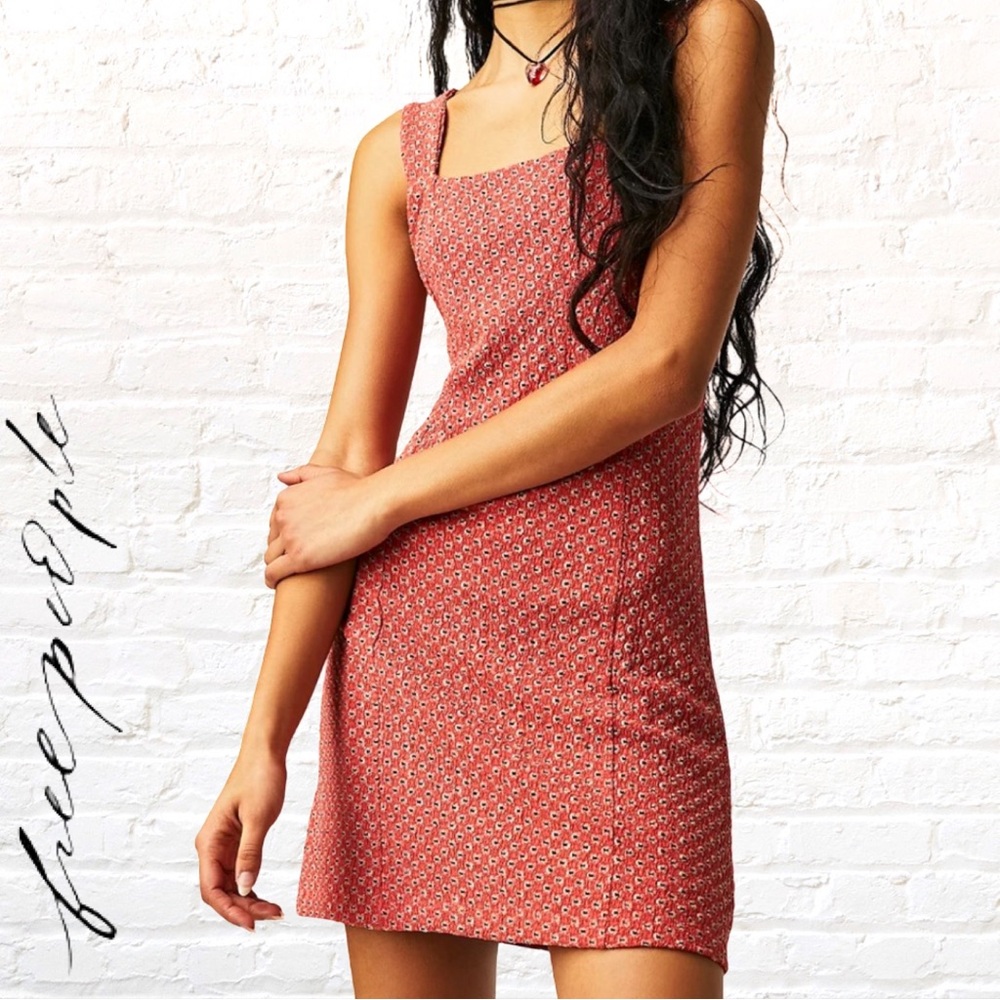 Free People Red Mini Dress